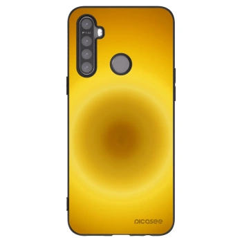 Picasee fekete szilikon tok az alábbi mobiltelefonokra Realme 5 - Solar Pulse