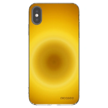 Picasee átlátszó szilikon tok az alábbi mobiltelefonokra Apple iPhone XS Max - Solar Pulse
