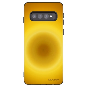 Picasee fekete szilikon tok az alábbi mobiltelefonokra Samsung Galaxy S10 G973 - Solar Pulse
