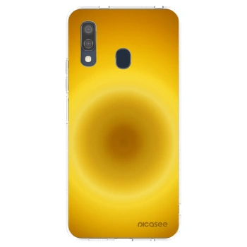 Picasee átlátszó szilikon tok az alábbi mobiltelefonokra Samsung Galaxy A40 A405F - Solar Pulse