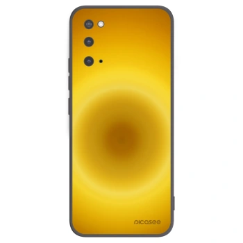 Picasee fekete szilikon tok az alábbi mobiltelefonokra Samsung Galaxy S20 G980F - Solar Pulse