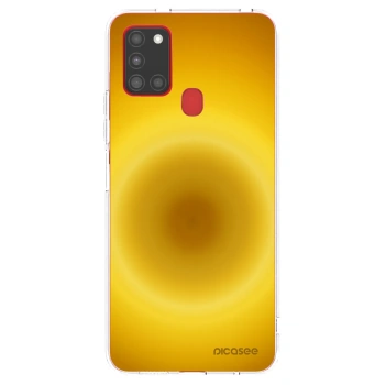 Picasee átlátszó szilikon tok az alábbi mobiltelefonokra Samsung Galaxy A21s - Solar Pulse