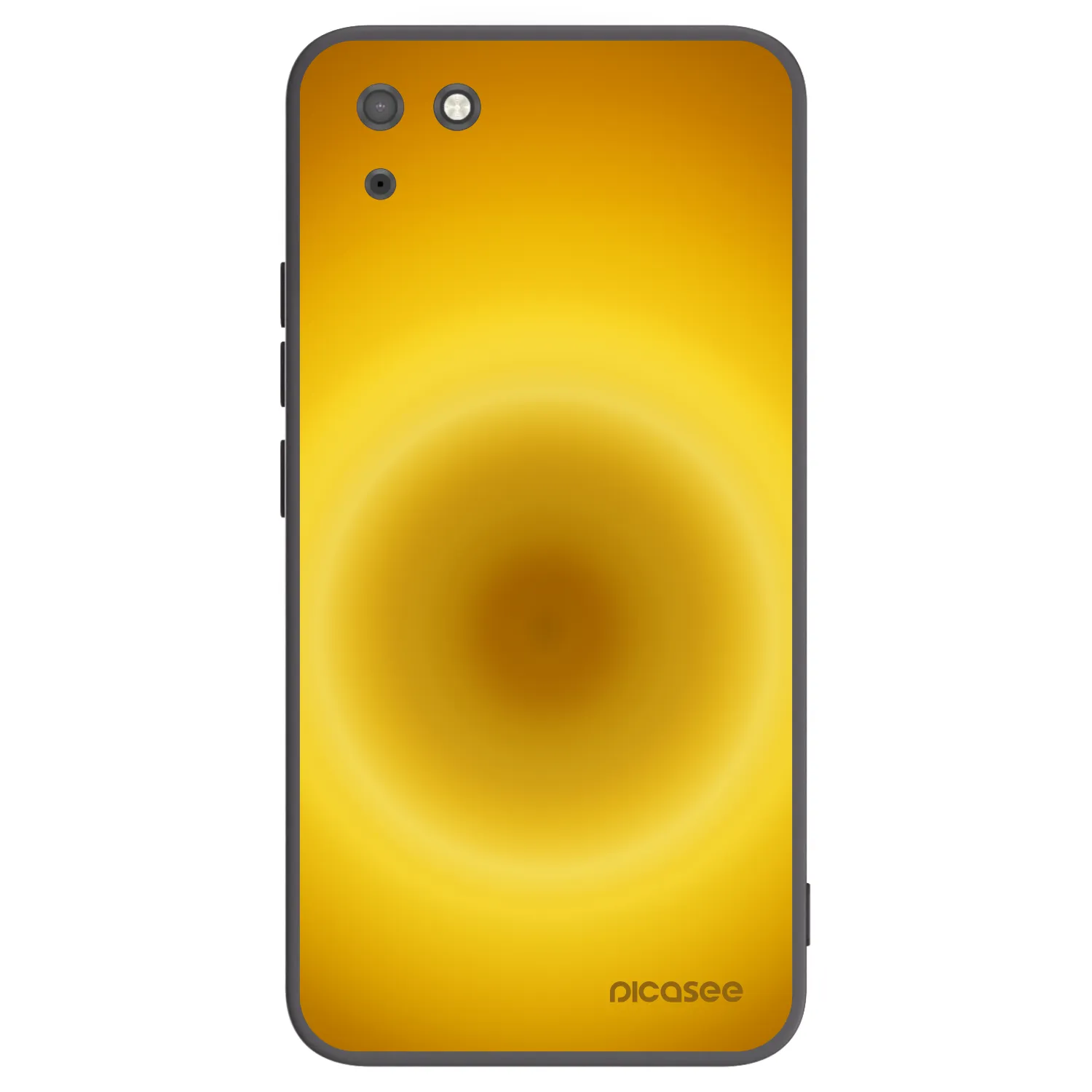 Picasee fekete szilikon tok az alábbi mobiltelefonokra Huawei Y5P - Solar Pulse