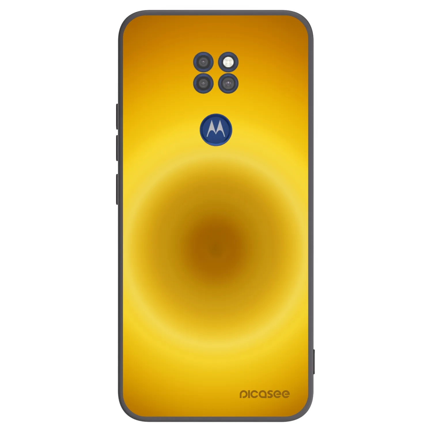 Picasee fekete szilikon tok az alábbi mobiltelefonokra Motorola Moto G9 Play - Solar Pulse