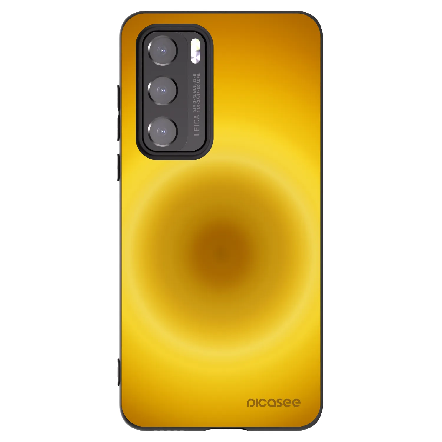 Picasee fekete szilikon tok az alábbi mobiltelefonokra Huawei P40 - Solar Pulse