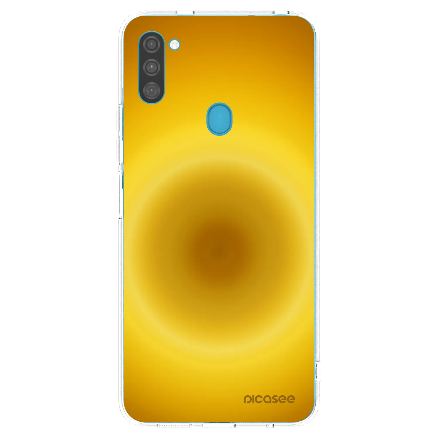 Picasee átlátszó szilikon tok az alábbi mobiltelefonokra Samsung Galaxy M11 - Solar Pulse