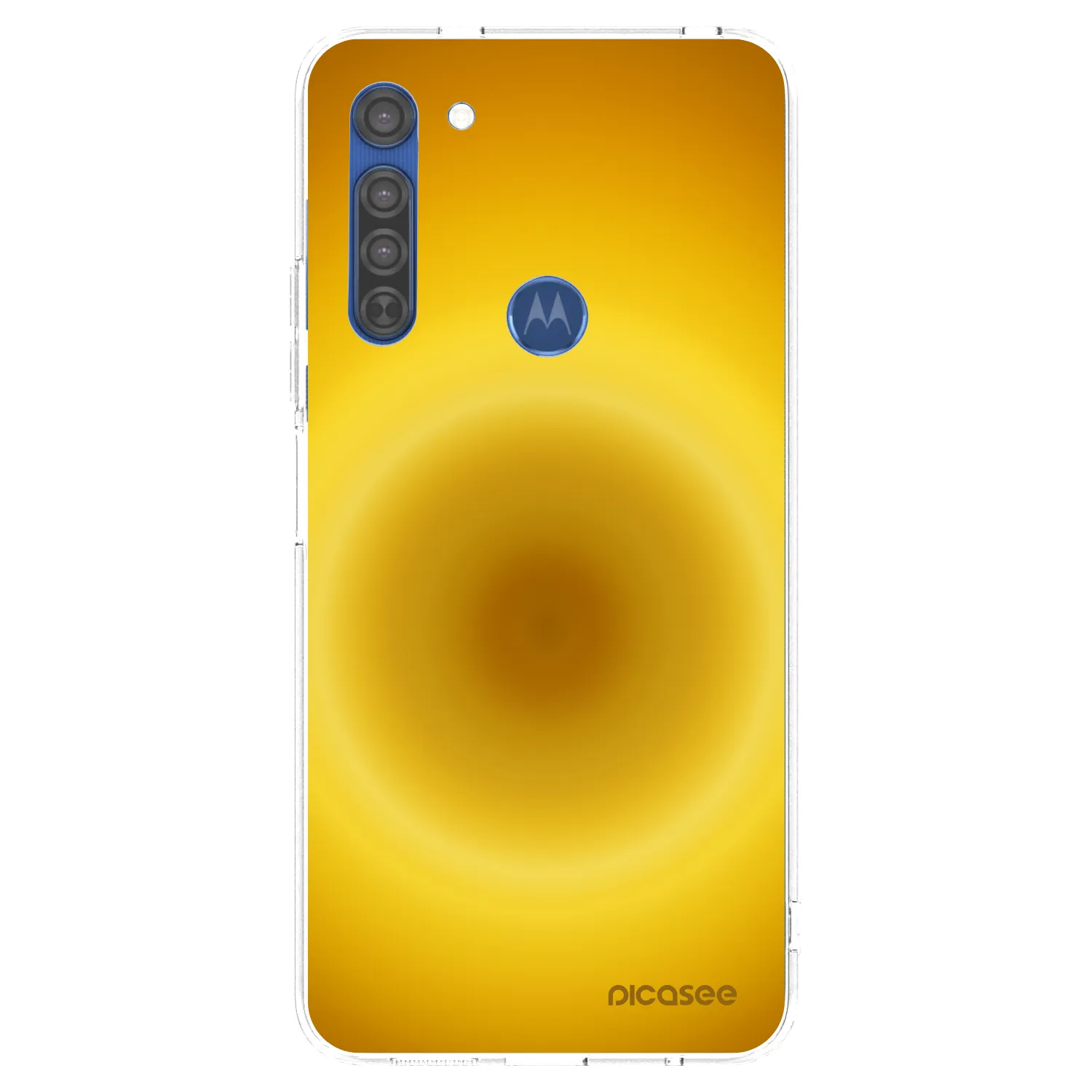 Picasee átlátszó szilikon tok az alábbi mobiltelefonokra Motorola Moto G8 - Solar Pulse