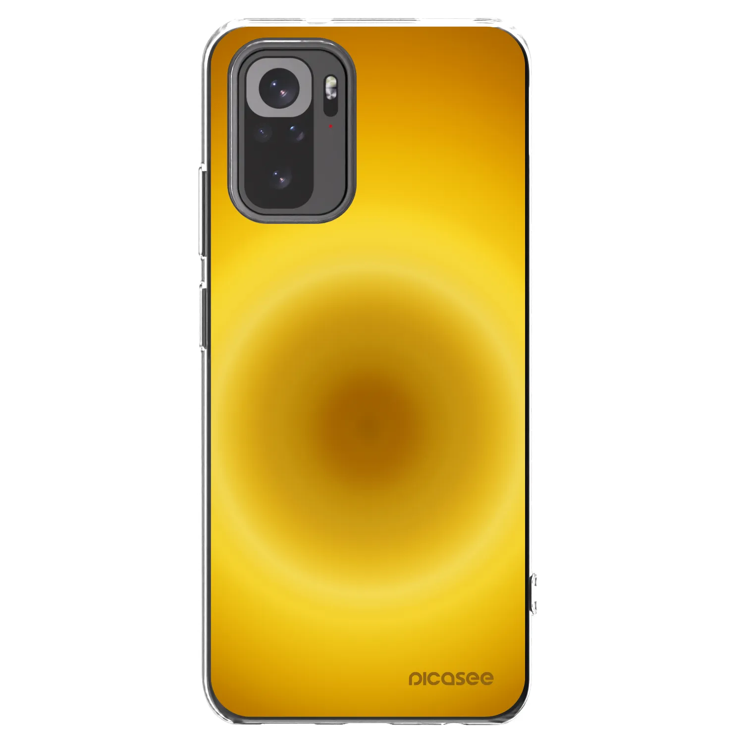 Picasee átlátszó szilikon tok az alábbi mobiltelefonokra Xiaomi Redmi Note 10 - Solar Pulse