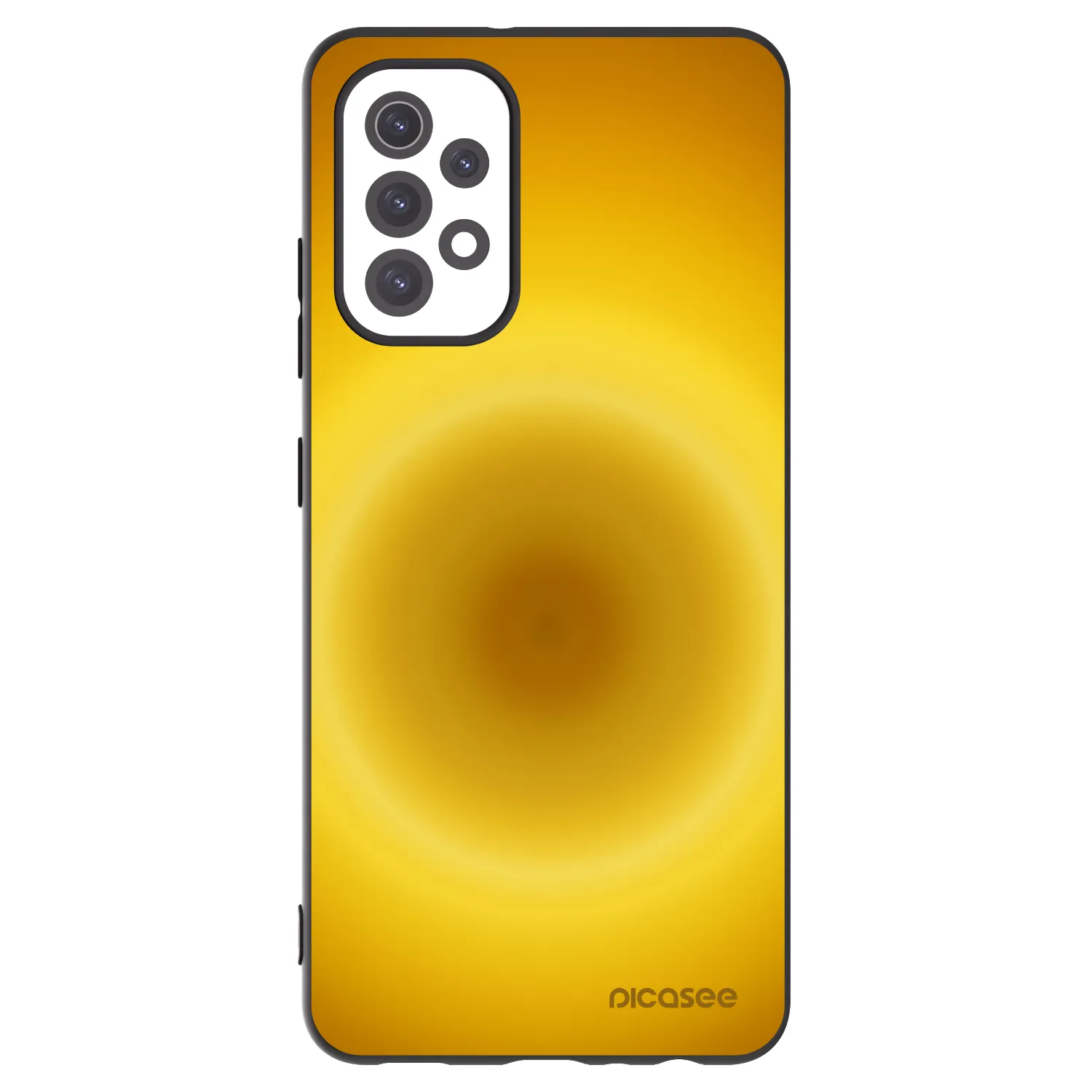 Picasee fekete szilikon tok az alábbi mobiltelefonokra Samsung Galaxy A32 5G A326B - Solar Pulse