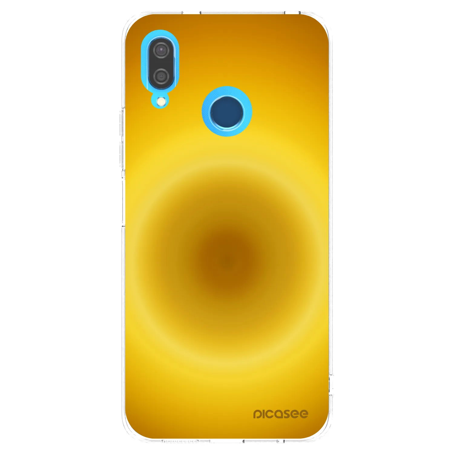 Picasee átlátszó szilikon tok az alábbi mobiltelefonokra Huawei P20 Lite - Solar Pulse