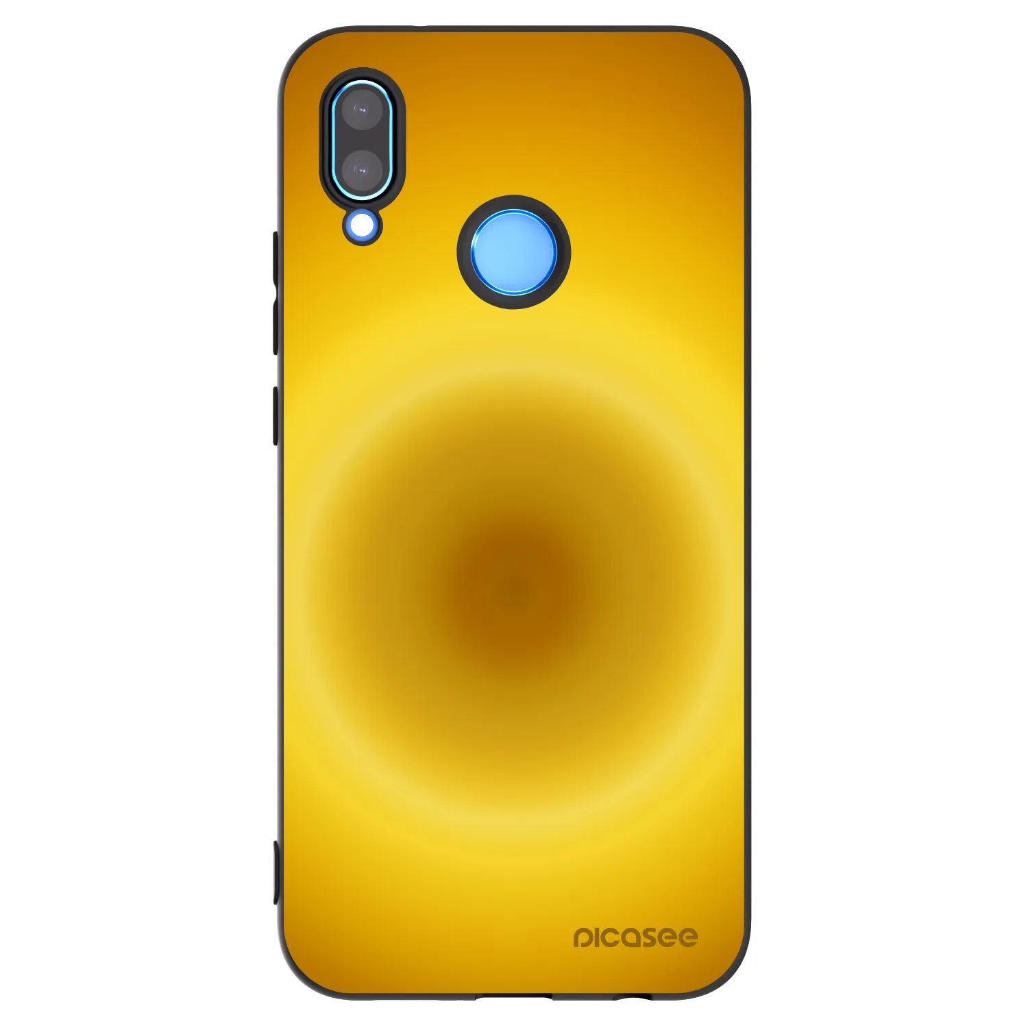 Picasee fekete szilikon tok az alábbi mobiltelefonokra Huawei P20 Lite - Solar Pulse