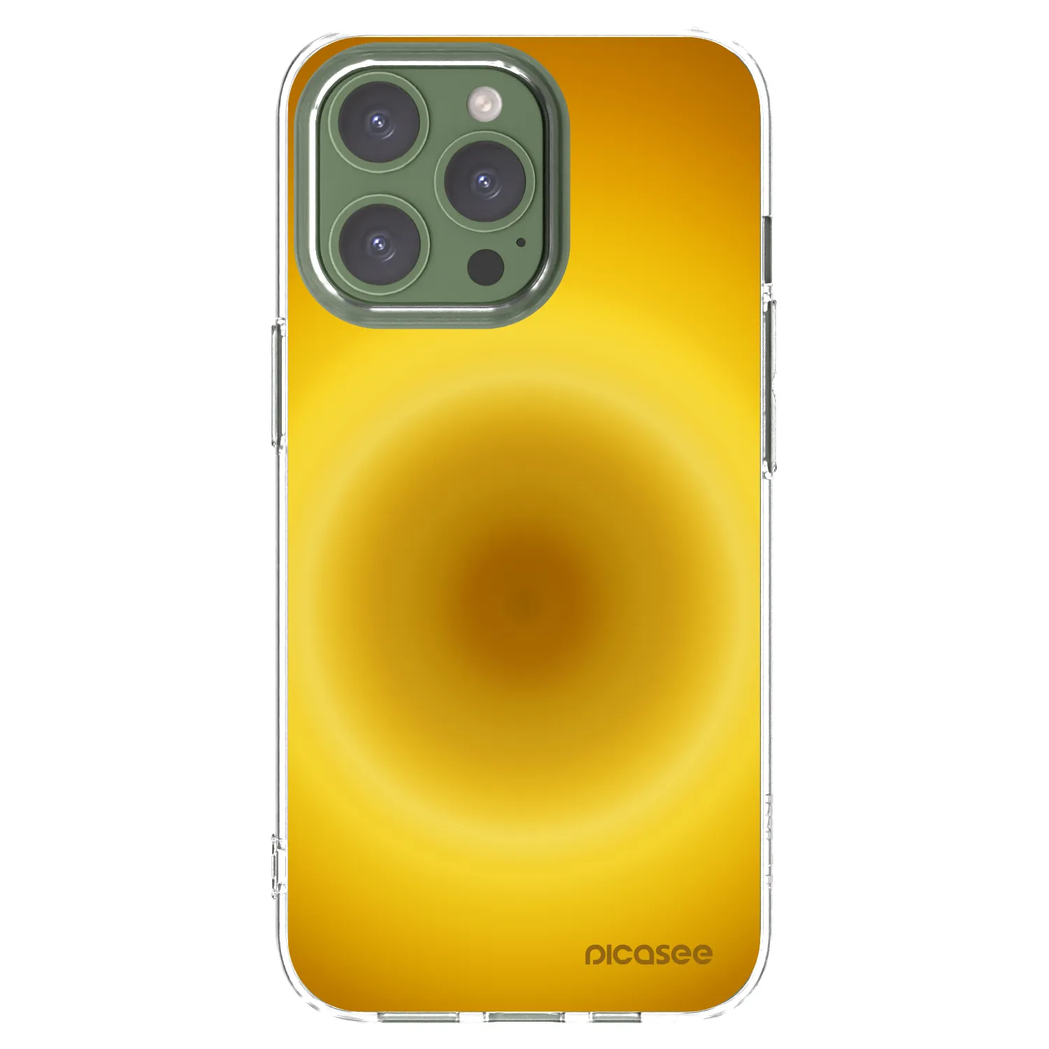 Picasee átlátszó szilikon tok az alábbi mobiltelefonokra Apple iPhone 13 Pro - Solar Pulse