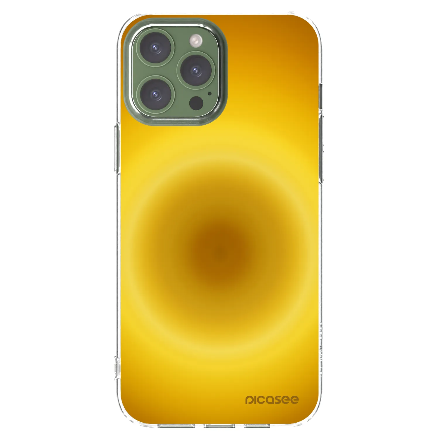 Picasee átlátszó szilikon tok az alábbi mobiltelefonokra Apple iPhone 13 Pro Max - Solar Pulse