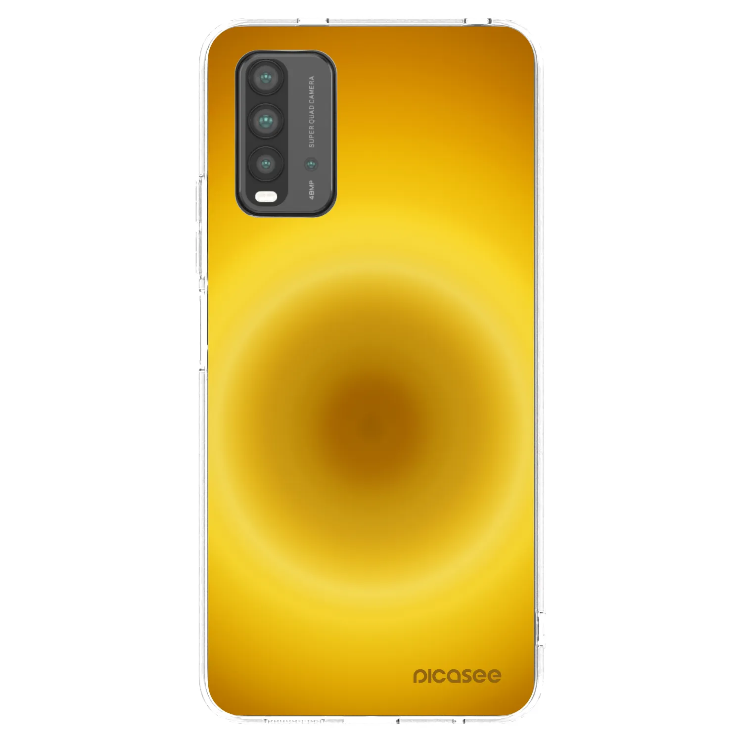 Picasee fekete szilikon tok az alábbi mobiltelefonokra Xiaomi Redmi 9T - Solar Pulse