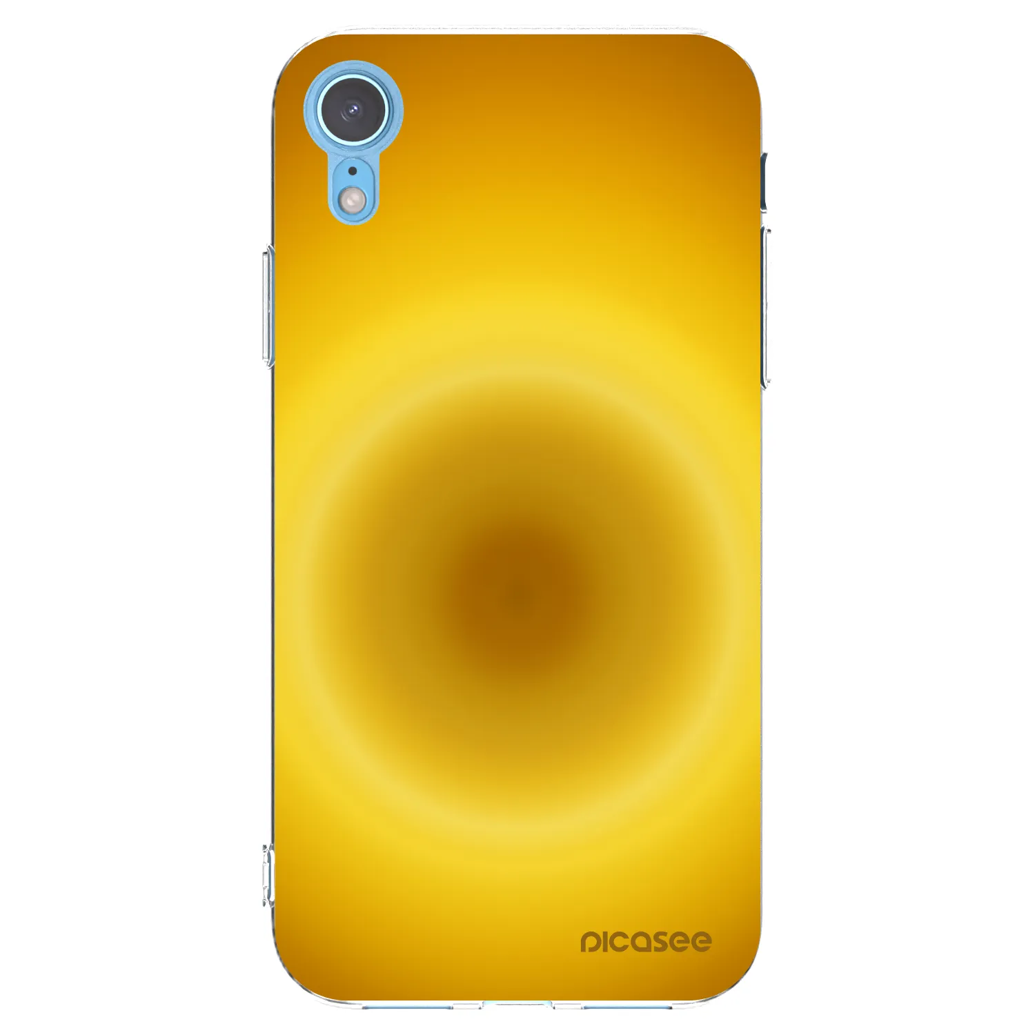 Picasee átlátszó szilikon tok az alábbi mobiltelefonokra Apple iPhone XR - Solar Pulse