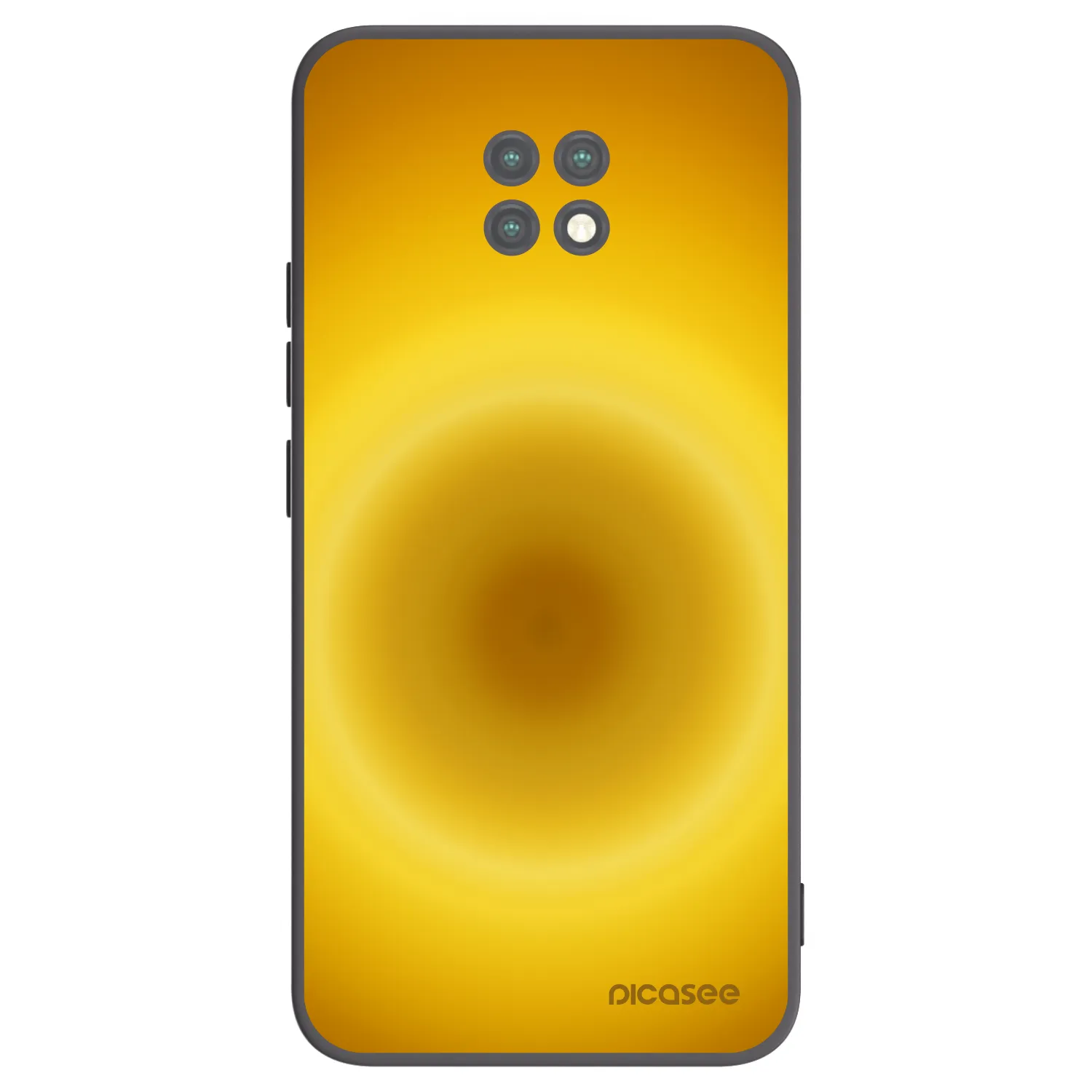 Picasee fekete szilikon tok az alábbi mobiltelefonokra Xiaomi Redmi Note 9T - Solar Pulse