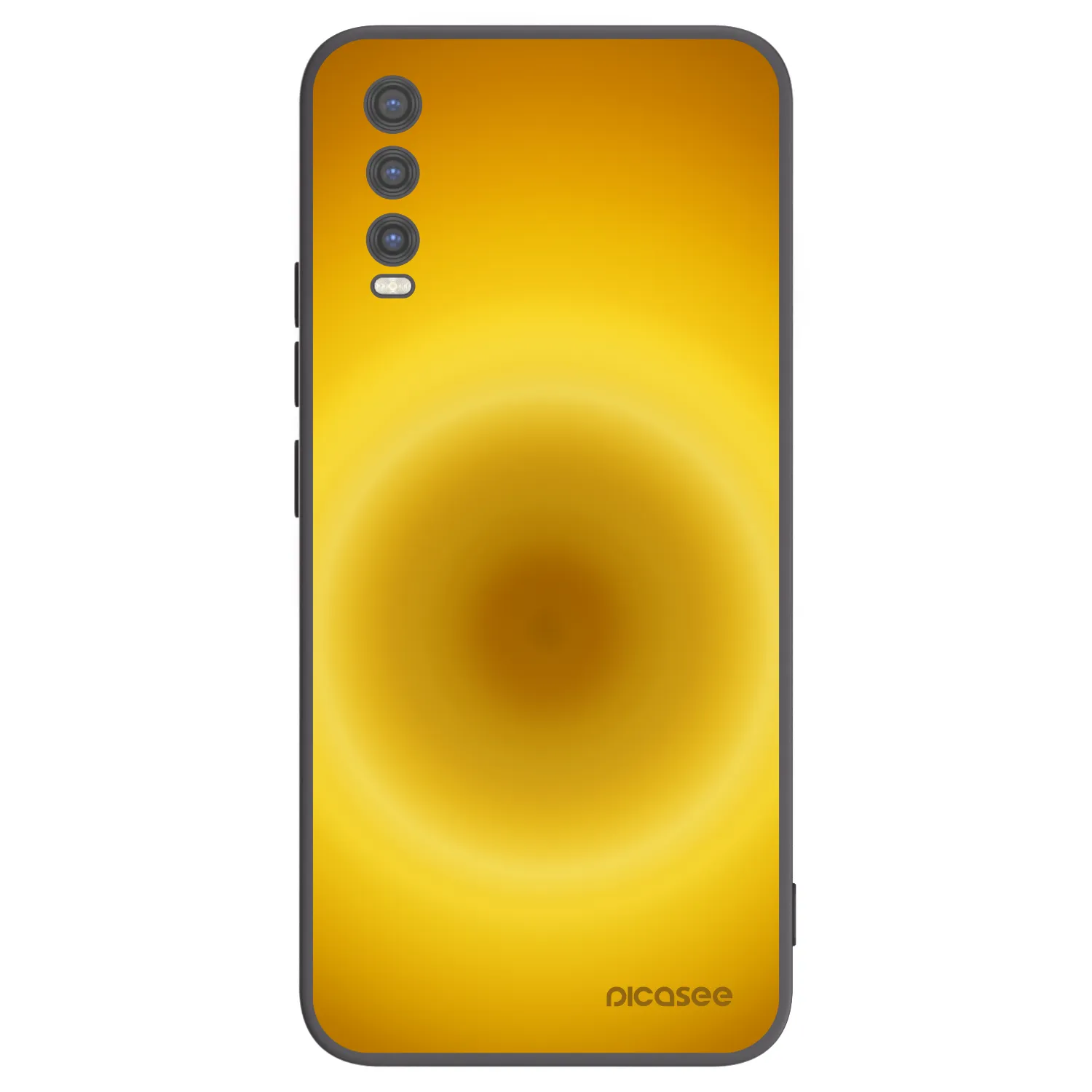 Picasee fekete szilikon tok az alábbi mobiltelefonokra Vivo Y20s - Solar Pulse