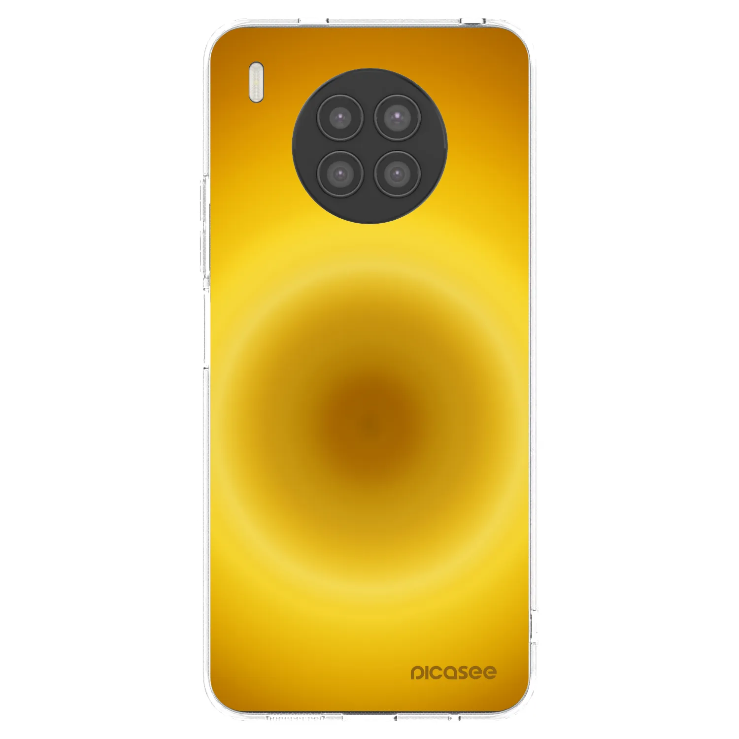 Picasee átlátszó szilikon tok az alábbi mobiltelefonokra Huawei Nova 8i - Solar Pulse