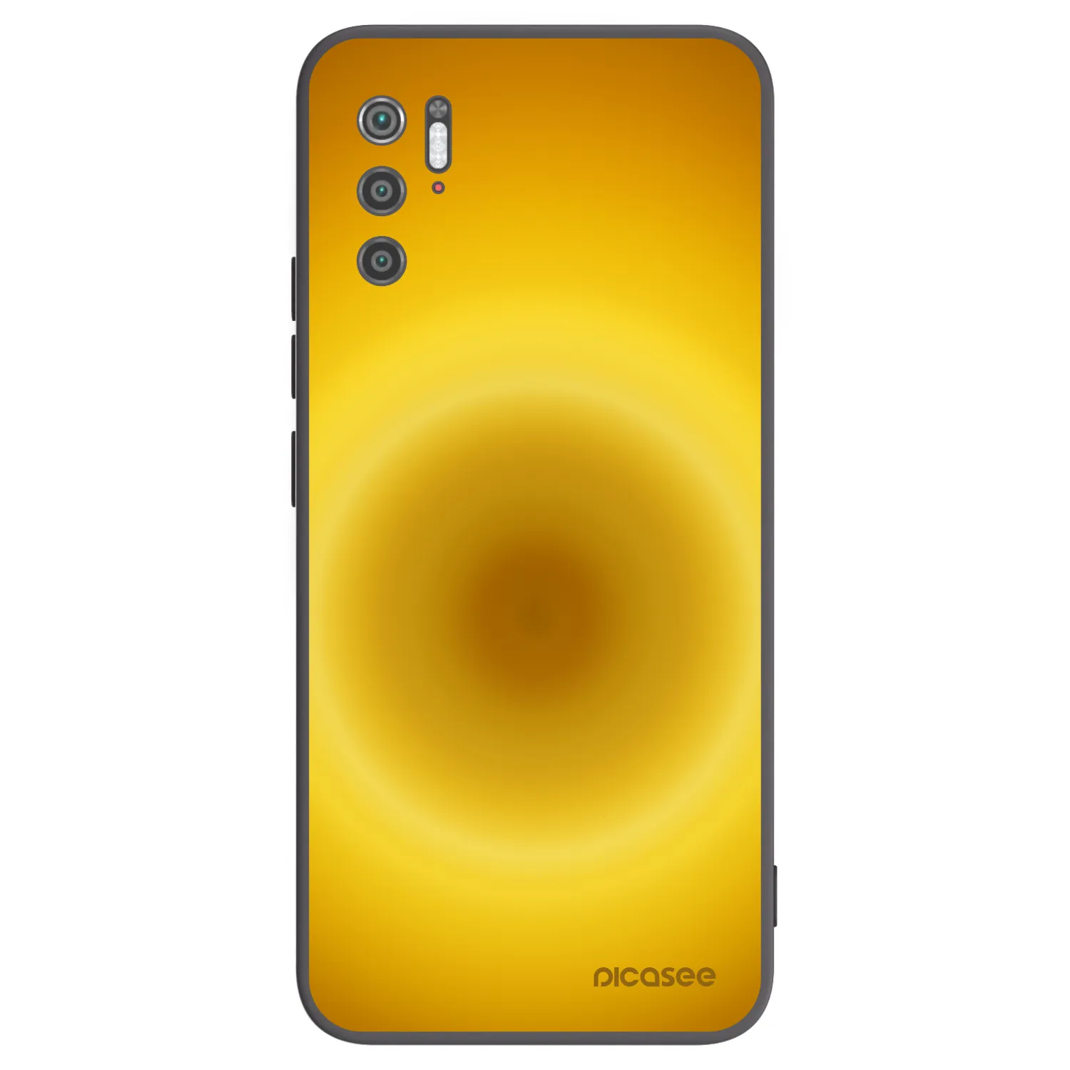 Picasee fekete szilikon tok az alábbi mobiltelefonokra Xiaomi Poco M3 Pro 5G - Solar Pulse