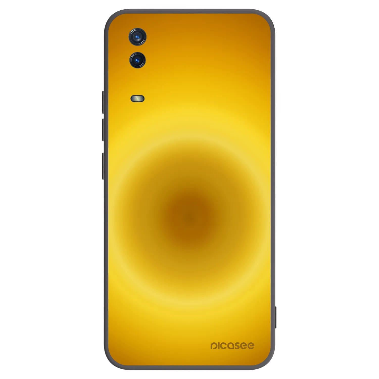 Picasee fekete szilikon tok az alábbi mobiltelefonokra Vivo Y11s - Solar Pulse