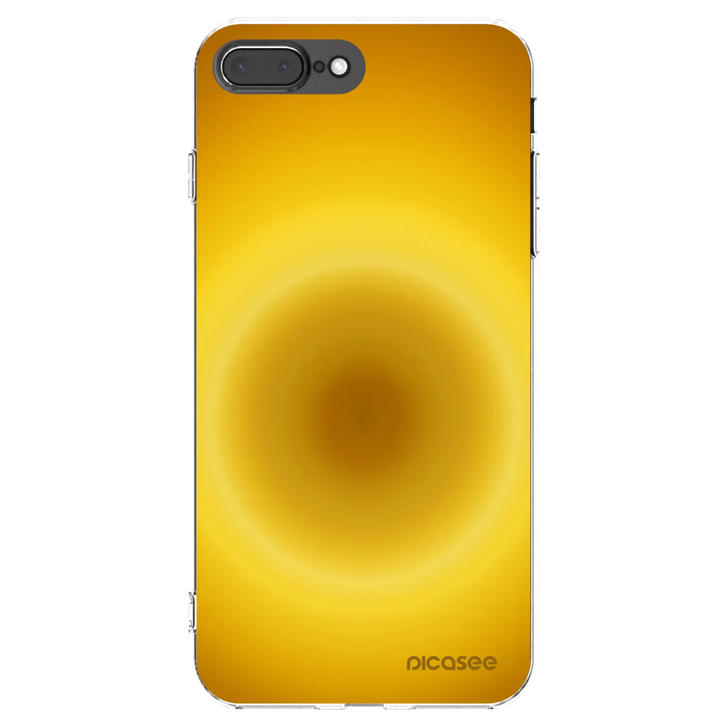 Picasee átlátszó szilikon tok az alábbi mobiltelefonokra Apple iPhone 7 Plus - Solar Pulse