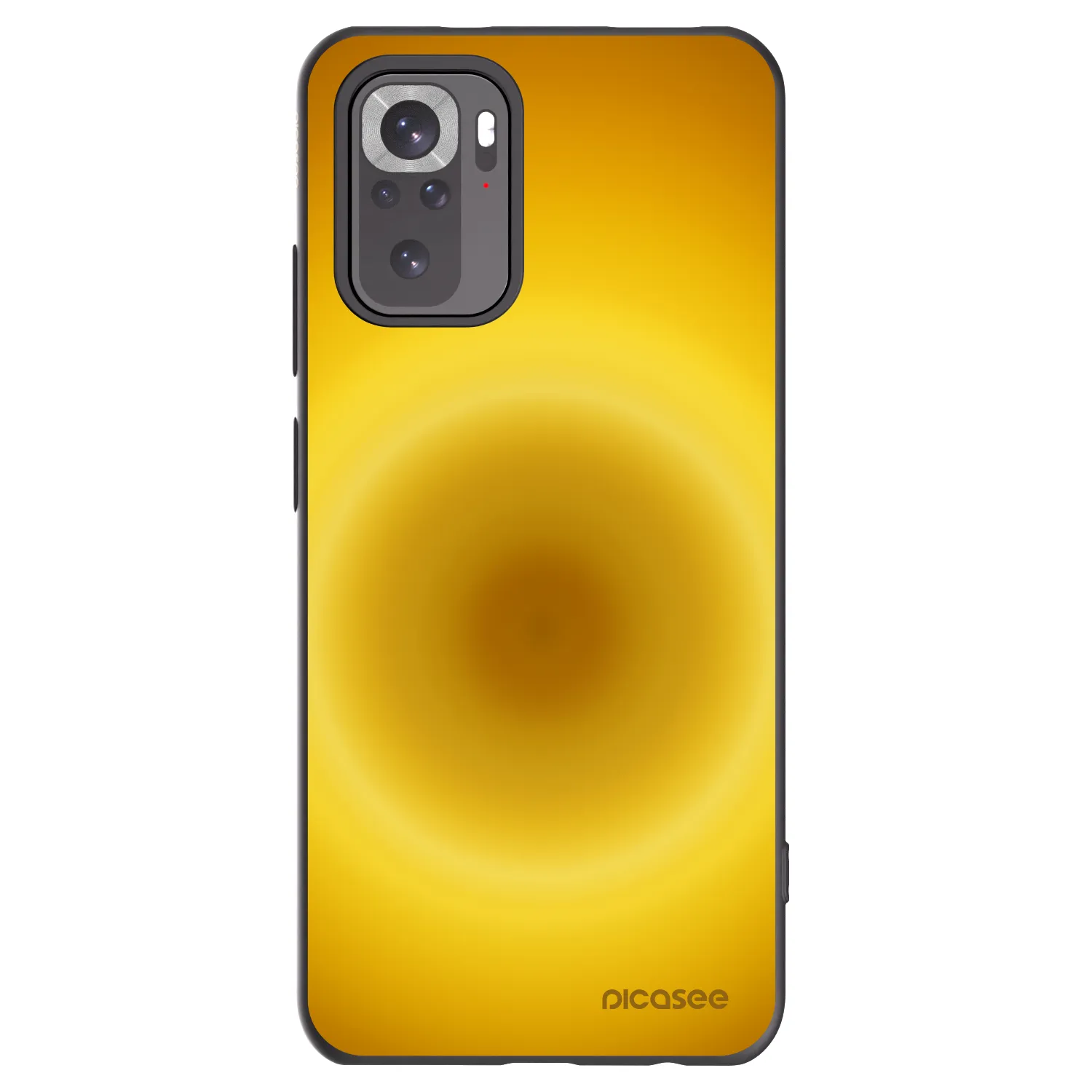 Picasee fekete szilikon tok az alábbi mobiltelefonokra Xiaomi Redmi Note 11S 4G - Solar Pulse