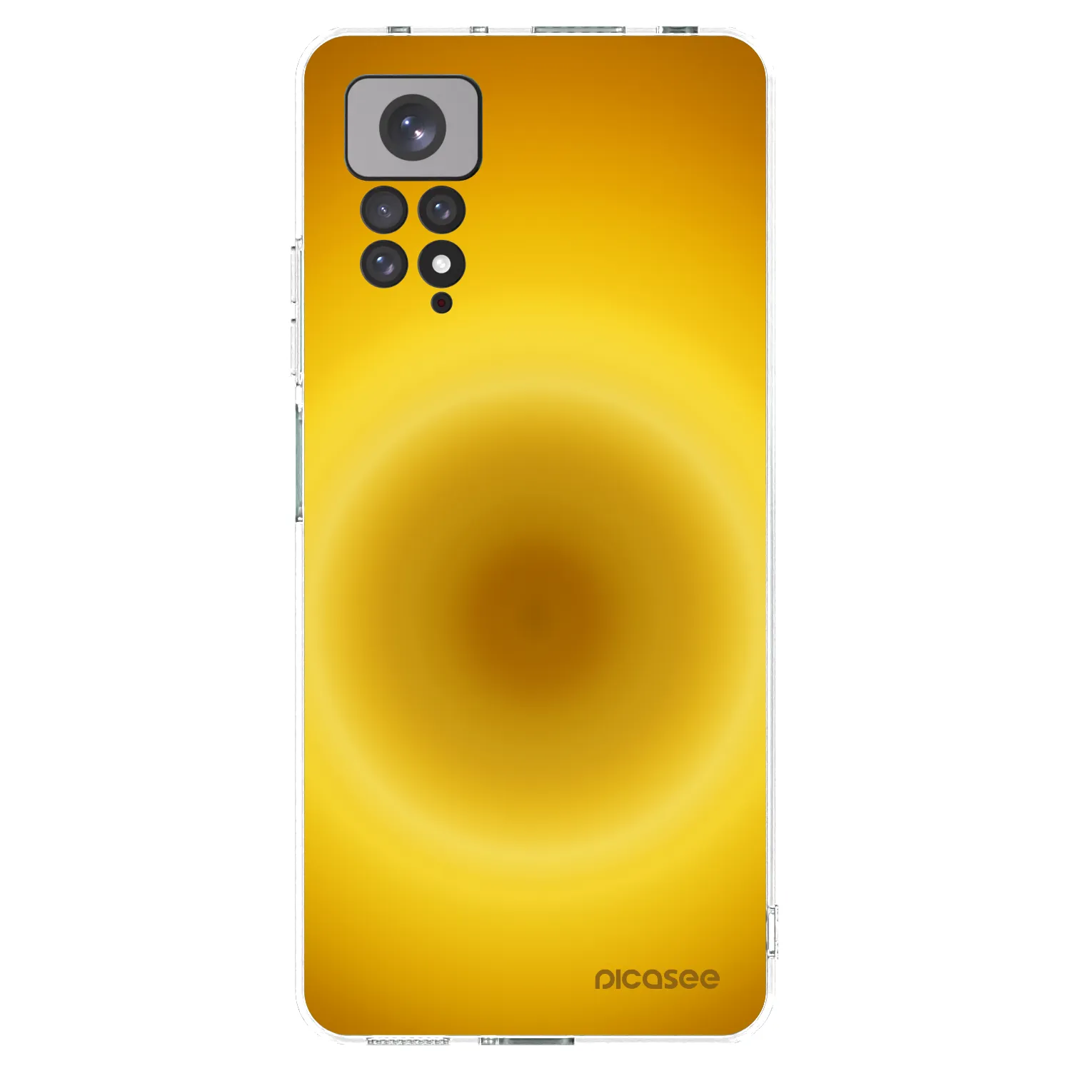 Picasee átlátszó szilikon tok az alábbi mobiltelefonokra Xiaomi Redmi Note 11S 4G - Solar Pulse