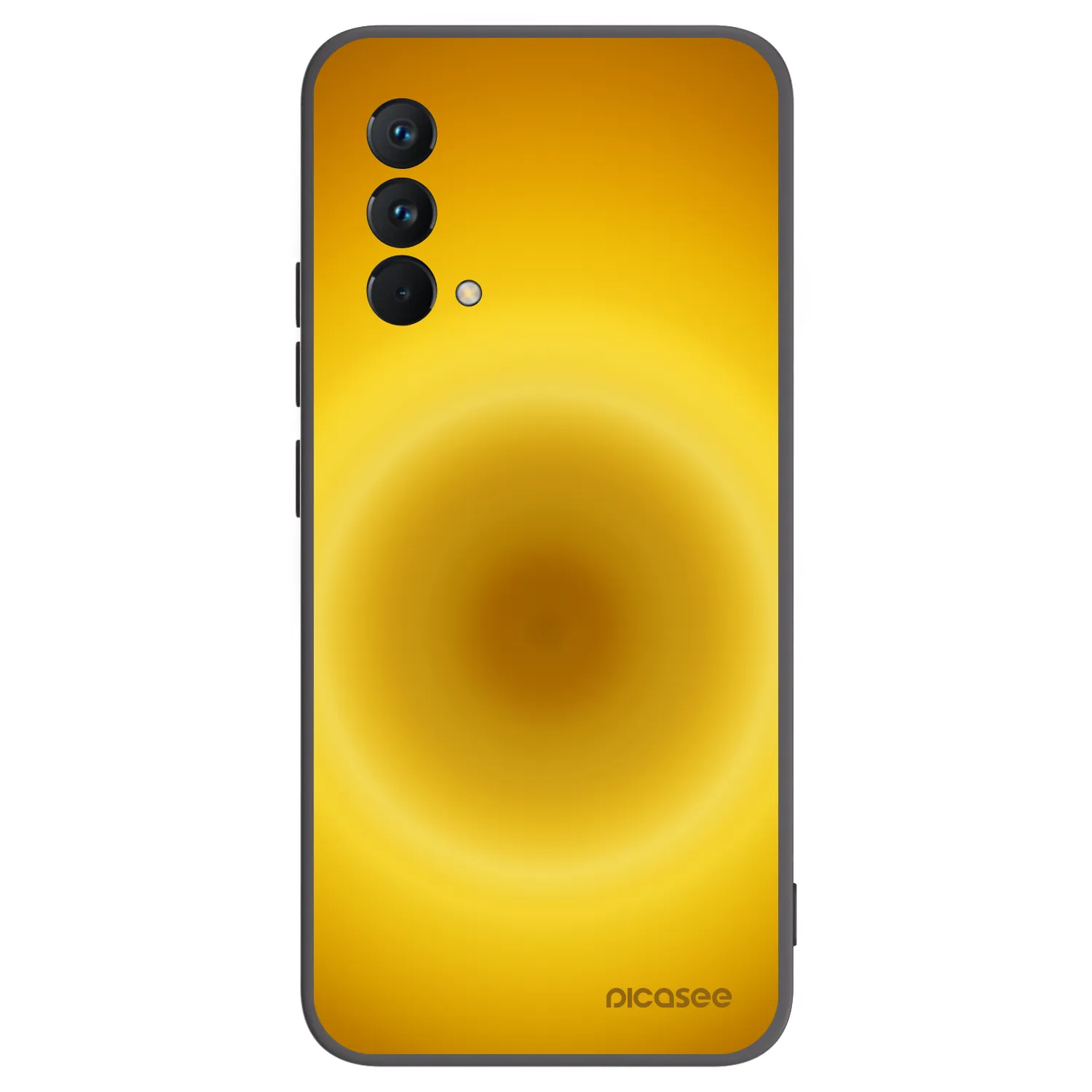 Picasee fekete szilikon tok az alábbi mobiltelefonokra Realme GT Master Edition 5G - Solar Pulse
