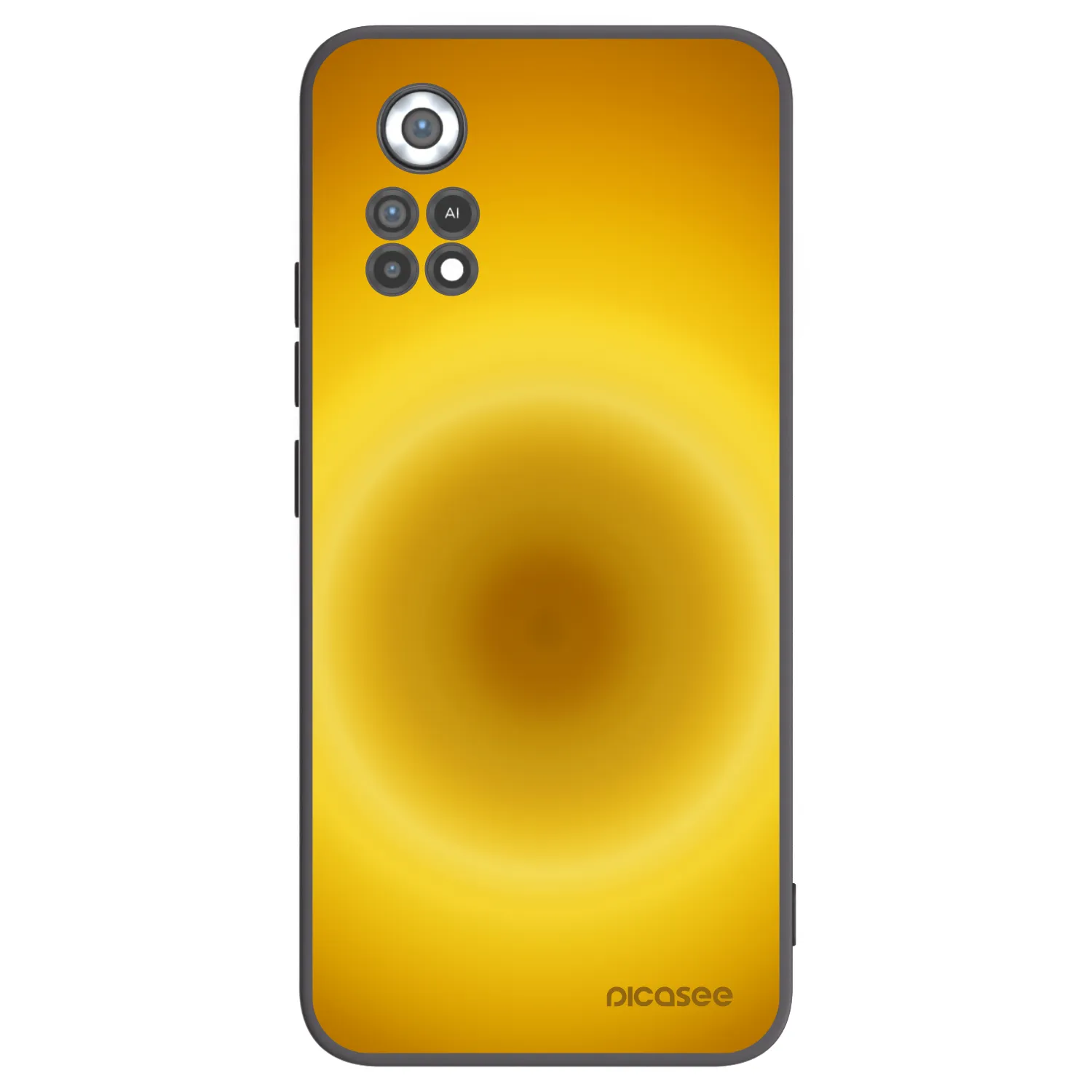 Picasee fekete szilikon tok az alábbi mobiltelefonokra Xiaomi Poco X4 Pro 5G - Solar Pulse