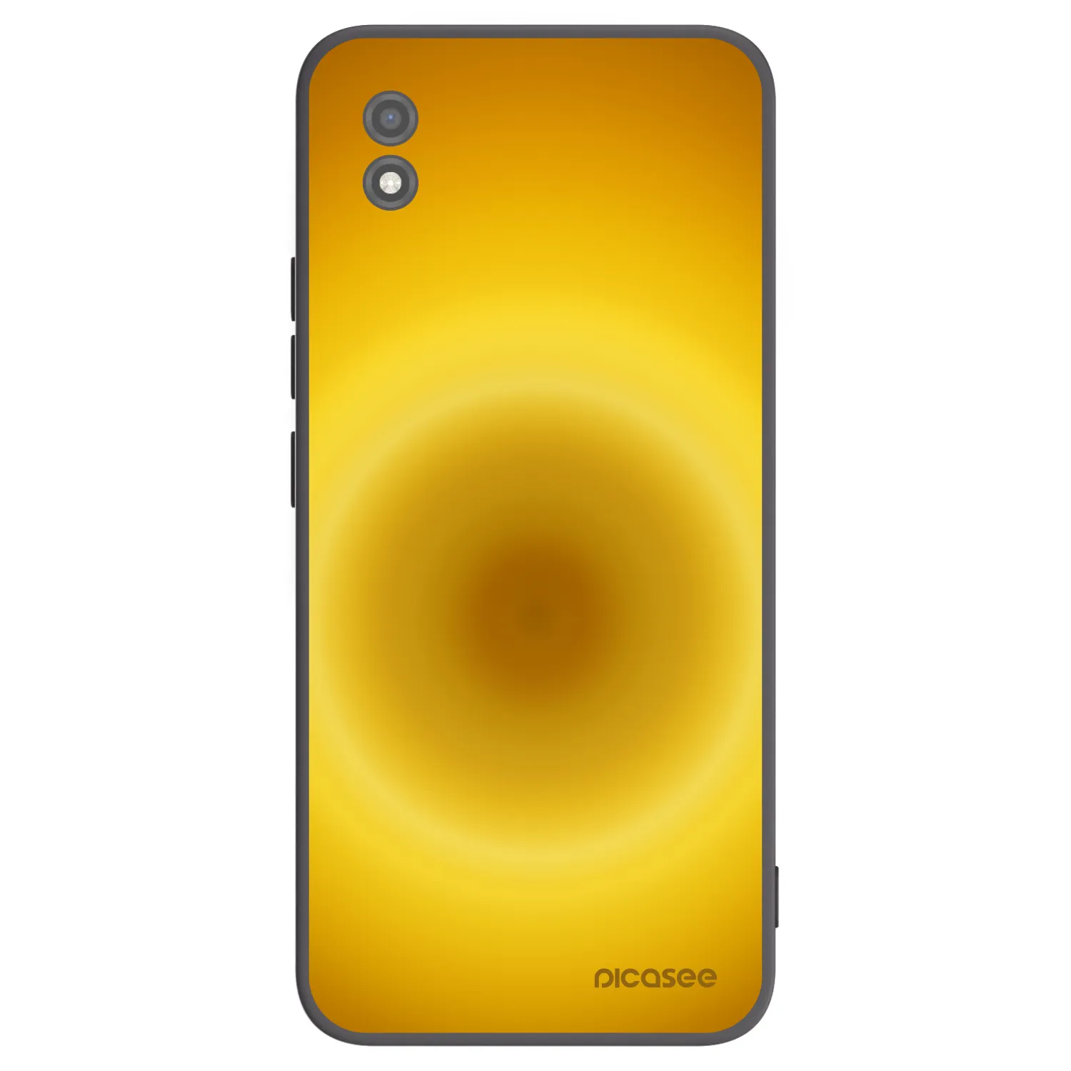 Picasee fekete szilikon tok az alábbi mobiltelefonokra Realme C11 (2021) - Solar Pulse