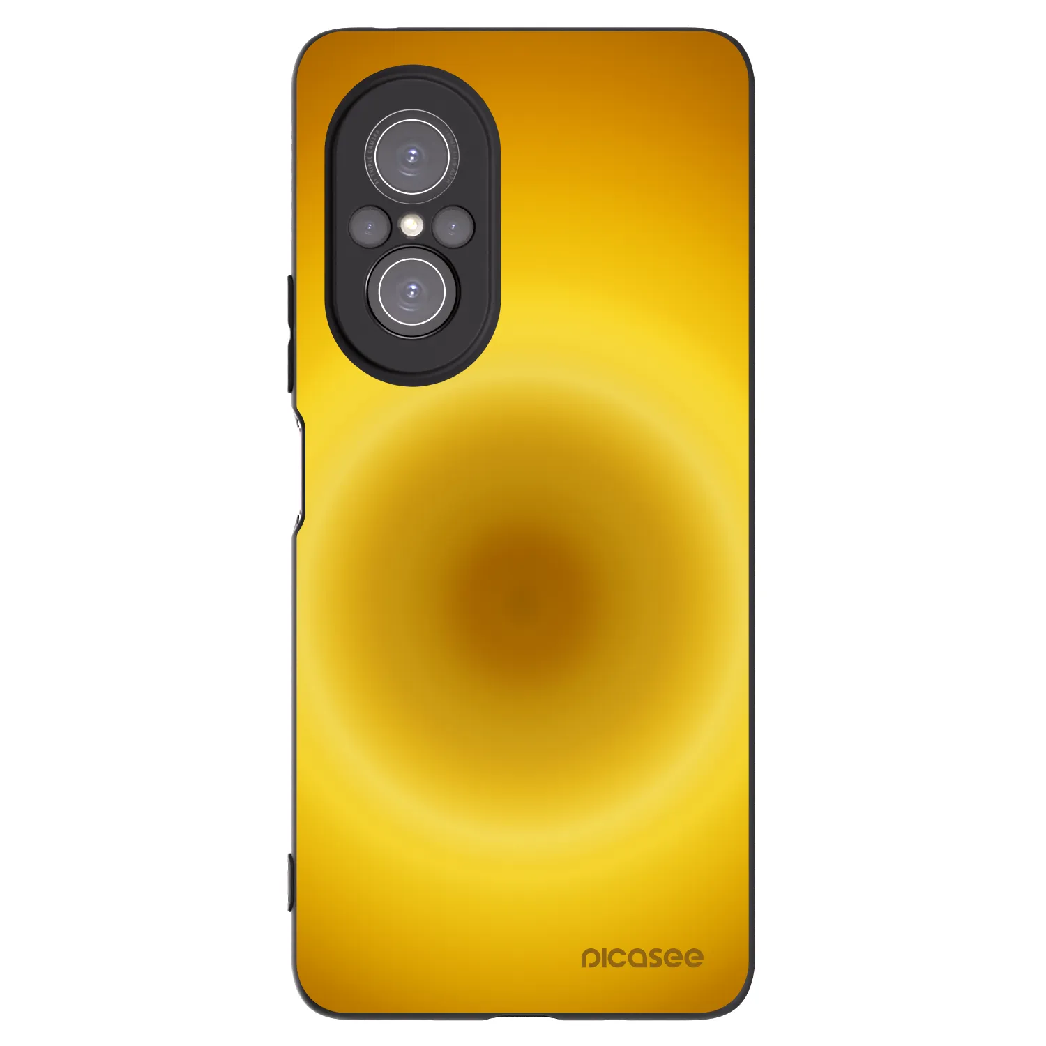 Picasee fekete szilikon tok az alábbi mobiltelefonokra Huawei Nova 9 SE - Solar Pulse