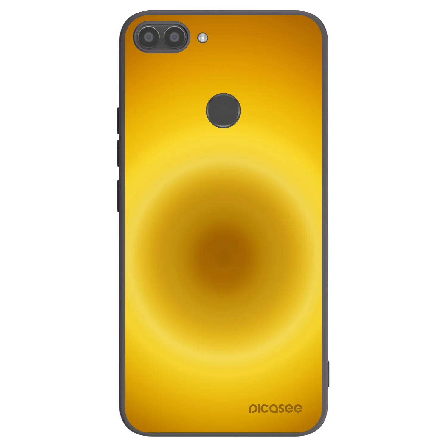Picasee fekete szilikon tok az alábbi mobiltelefonokra Huawei P Smart - Solar Pulse