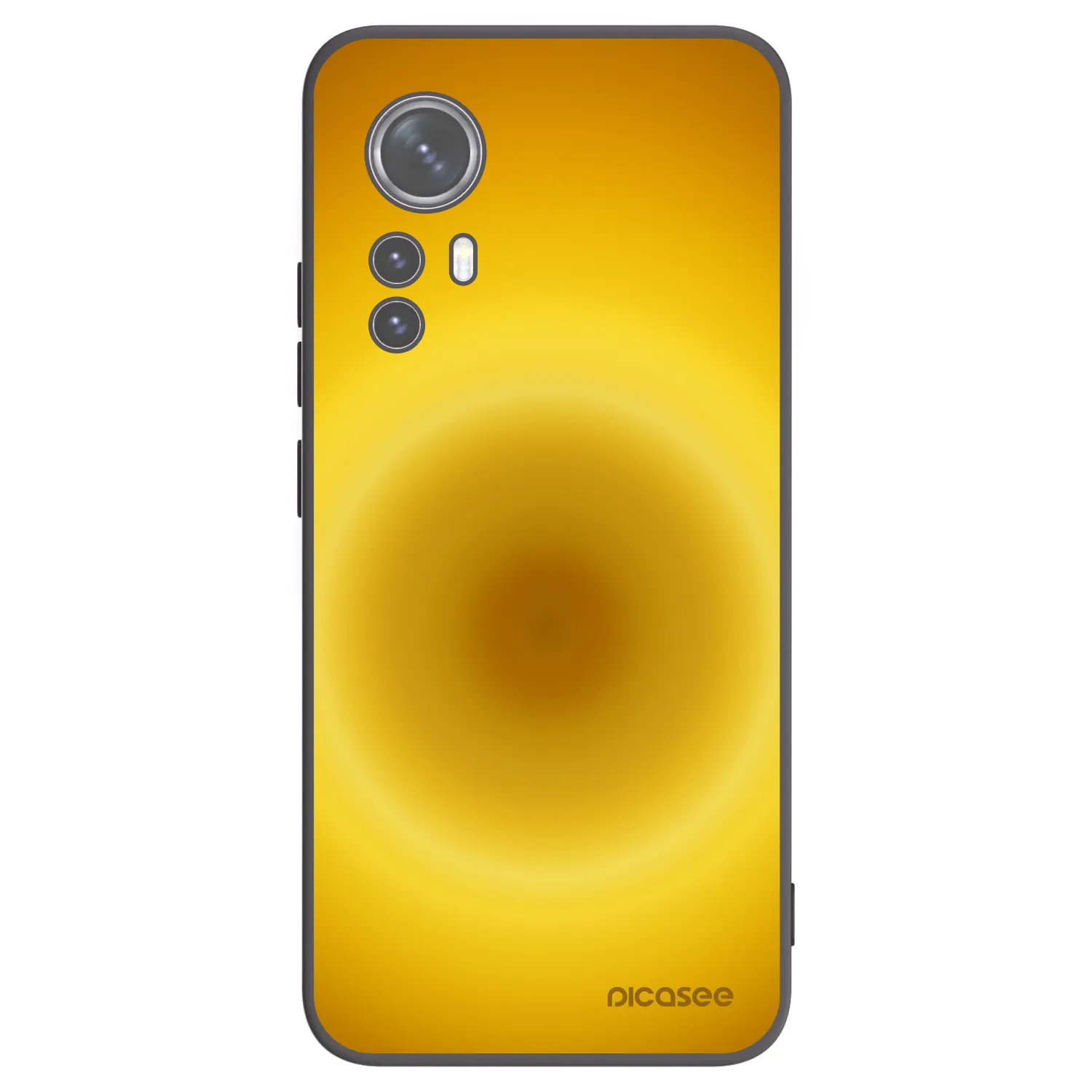 Picasee fekete szilikon tok az alábbi mobiltelefonokra Xiaomi 12X - Solar Pulse