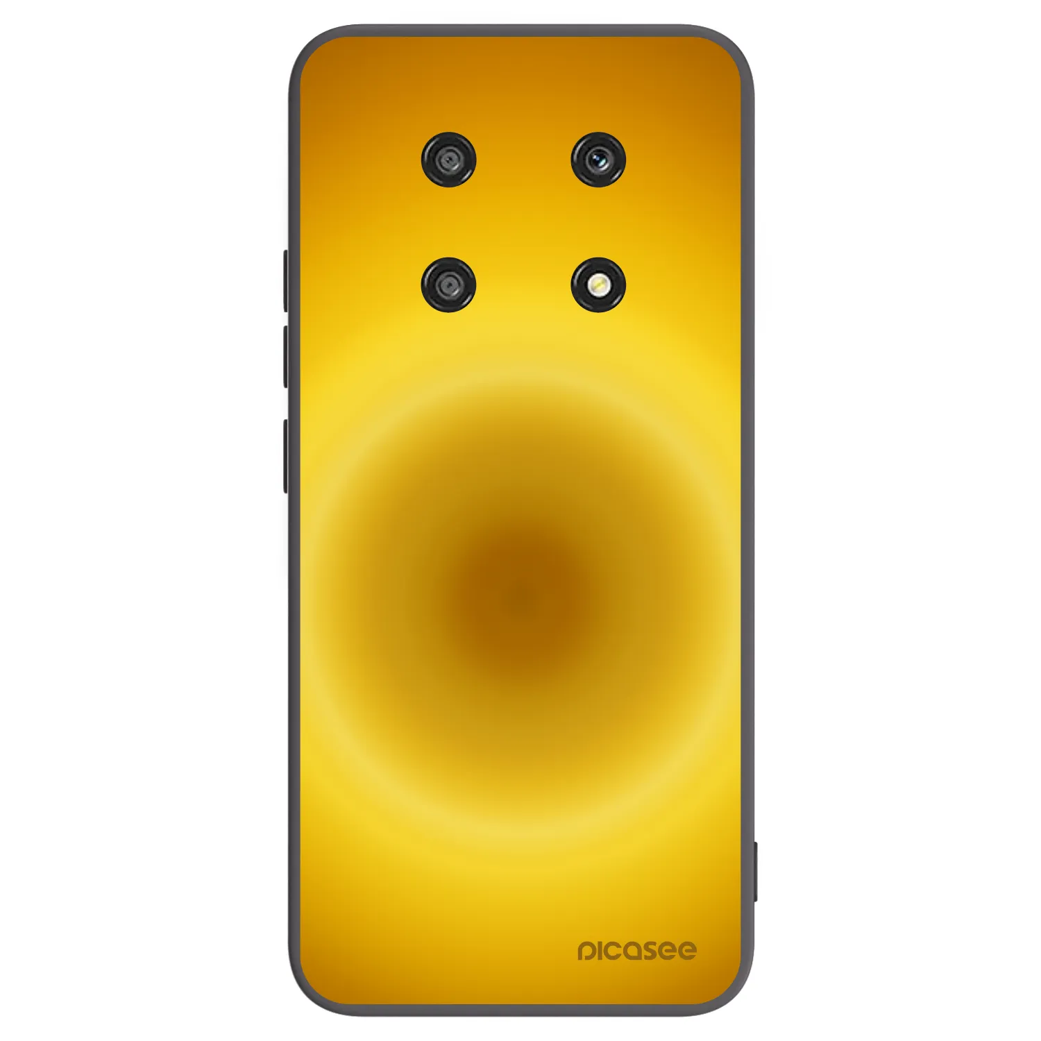 Picasee fekete szilikon tok az alábbi mobiltelefonokra Honor Magic4 Lite 5G - Solar Pulse
