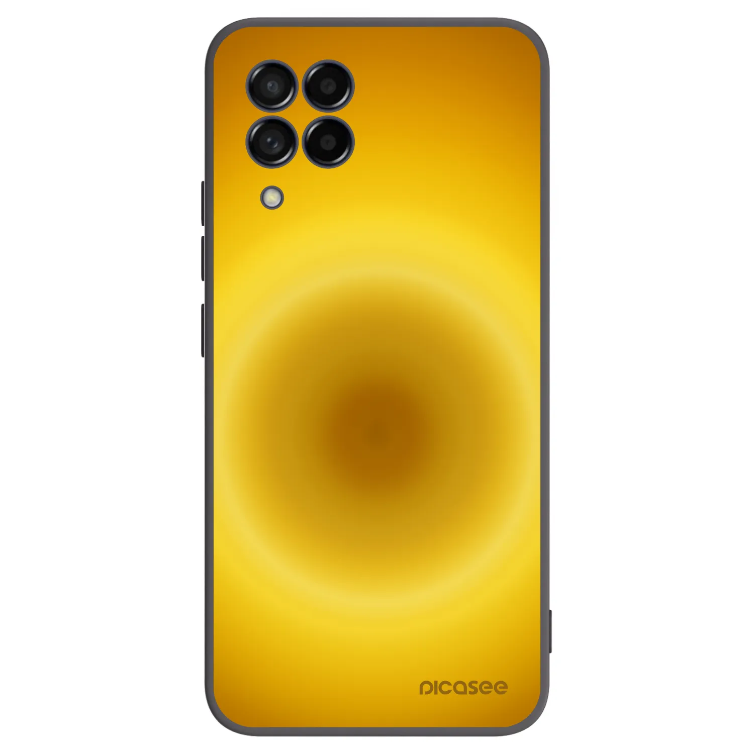 Picasee fekete szilikon tok az alábbi mobiltelefonokra Samsung Galaxy M53 5G - Solar Pulse