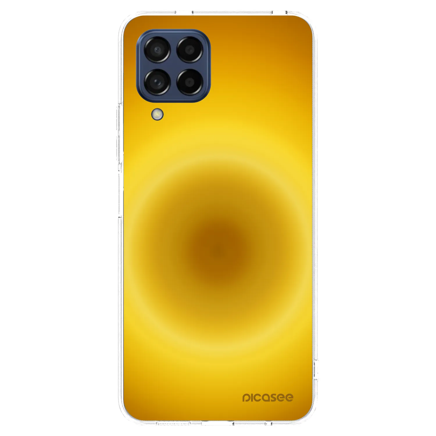 Picasee átlátszó szilikon tok az alábbi mobiltelefonokra Samsung Galaxy M53 5G - Solar Pulse