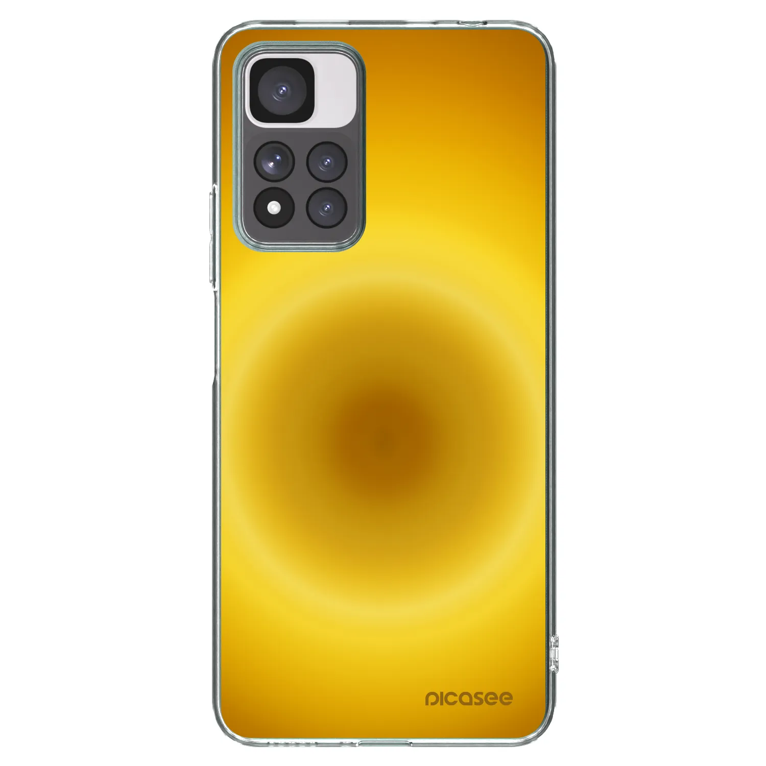 Picasee átlátszó szilikon tok az alábbi mobiltelefonokra Xiaomi Redmi Note 11 Pro+ 5G - Solar Pulse
