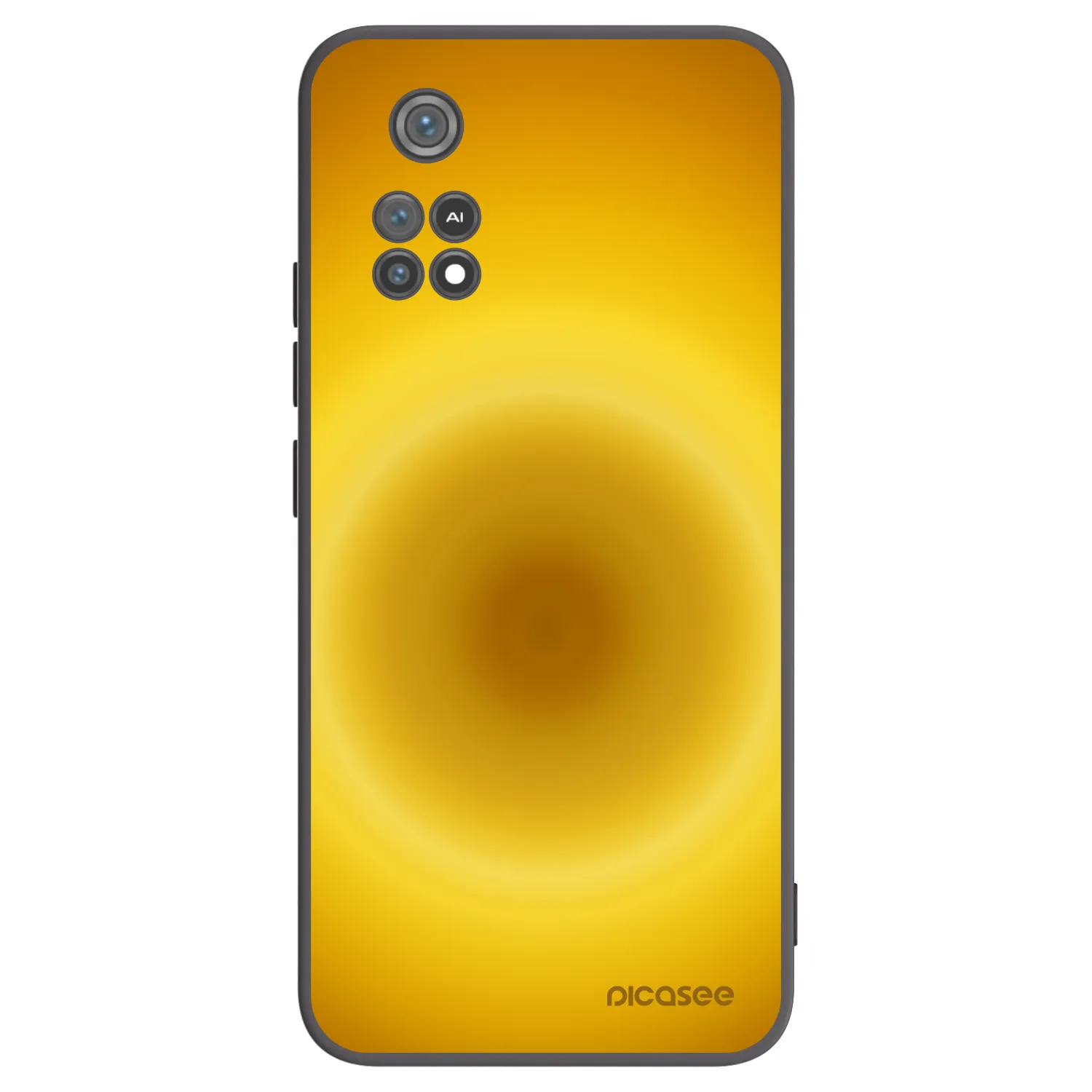 Picasee fekete szilikon tok az alábbi mobiltelefonokra Xiaomi Poco M4 Pro - Solar Pulse