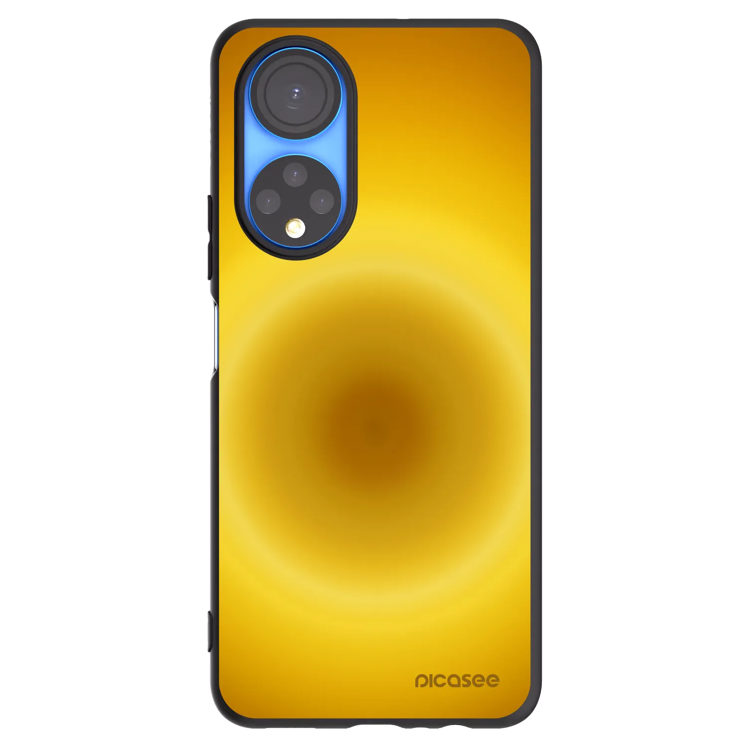 Picasee fekete szilikon tok az alábbi mobiltelefonokra Honor X7 - Solar Pulse
