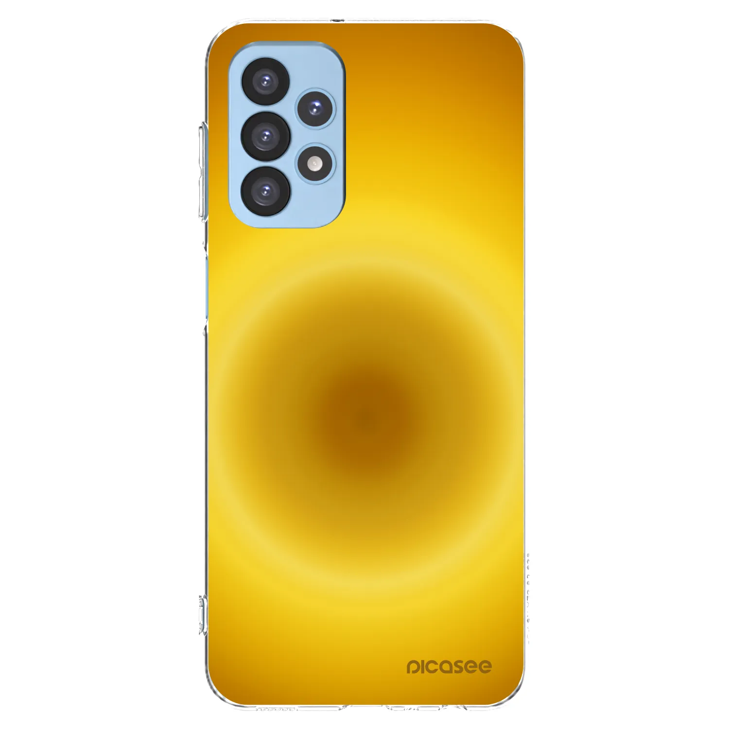 Picasee átlátszó szilikon tok az alábbi mobiltelefonokra Samsung Galaxy A23 A235F 4G - Solar Pulse