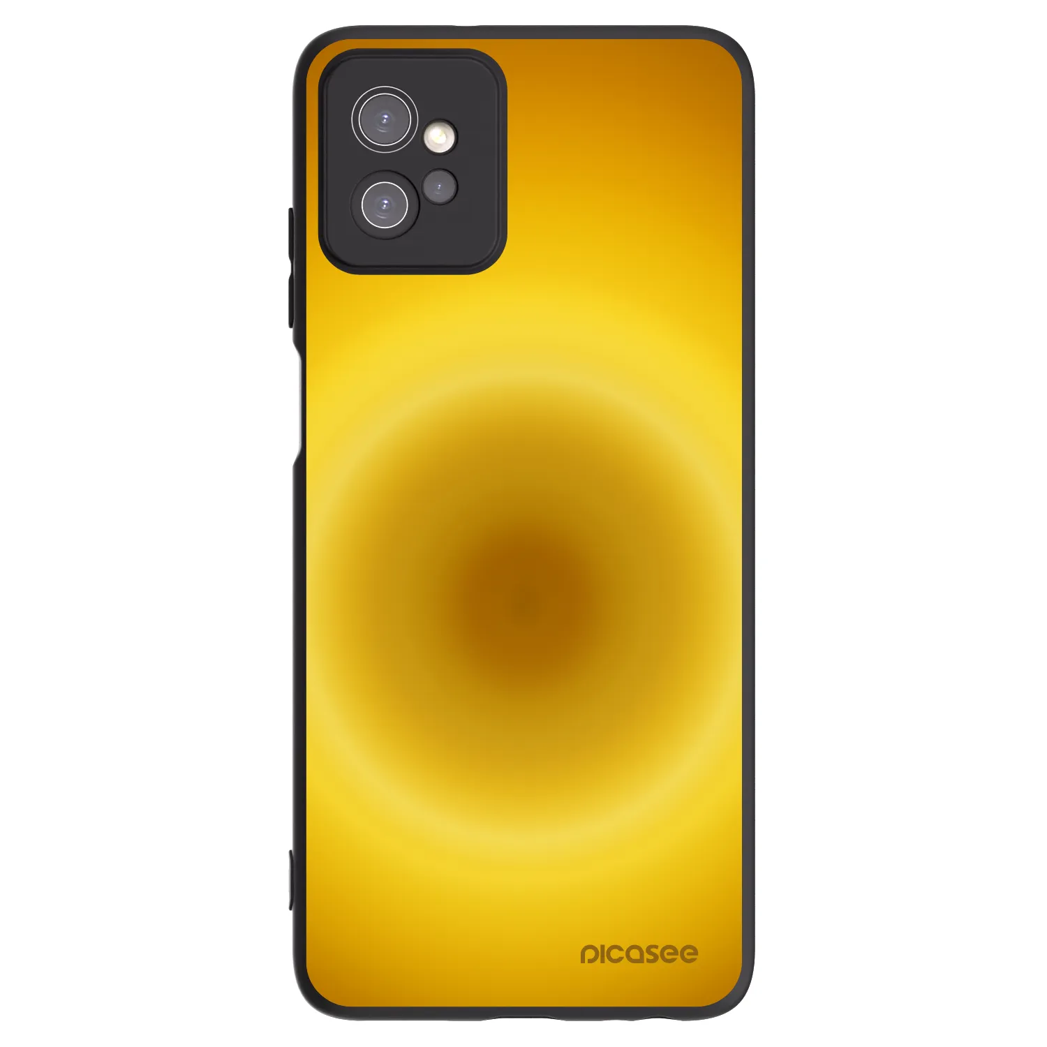 Picasee fekete szilikon tok az alábbi mobiltelefonokra Motorola Moto G32 - Solar Pulse