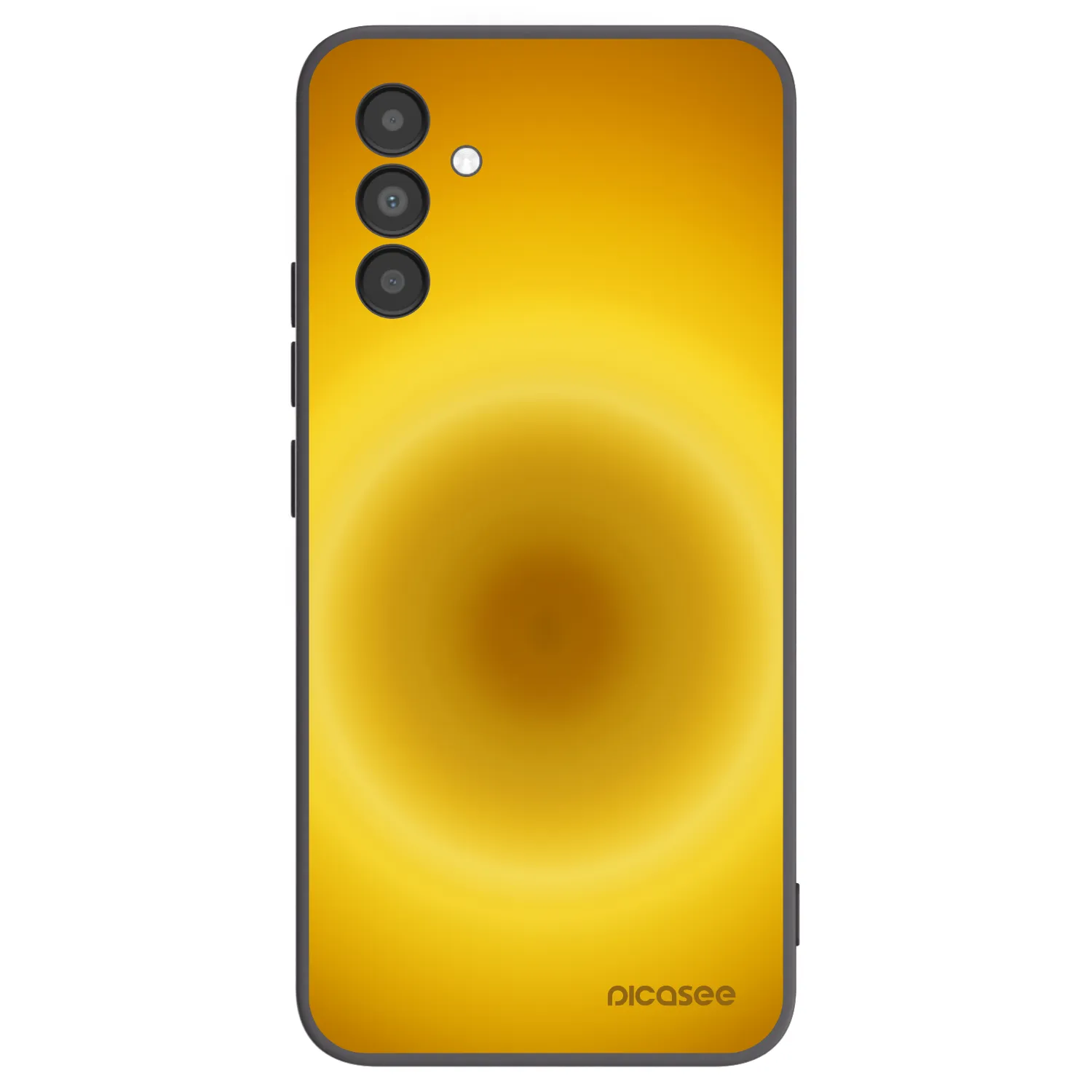Picasee fekete szilikon tok az alábbi mobiltelefonokra Samsung Galaxy A04s A047F - Solar Pulse