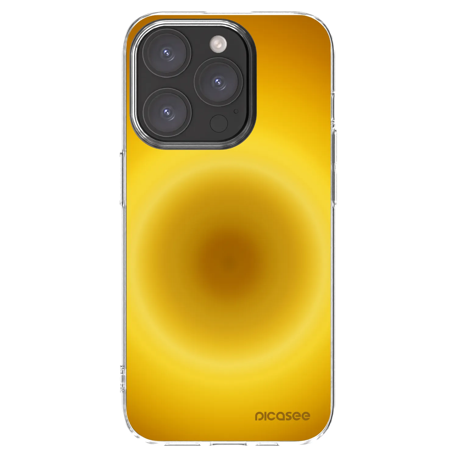 Picasee átlátszó szilikon tok az alábbi mobiltelefonokra Apple iPhone 15 Pro - Solar Pulse