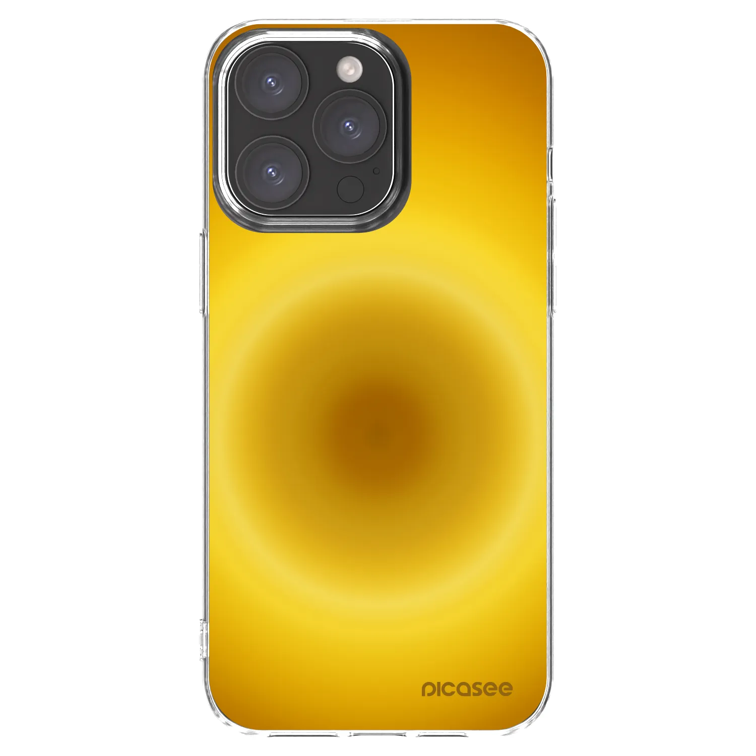 Picasee átlátszó szilikon tok az alábbi mobiltelefonokra Apple iPhone 15 Pro Max - Solar Pulse
