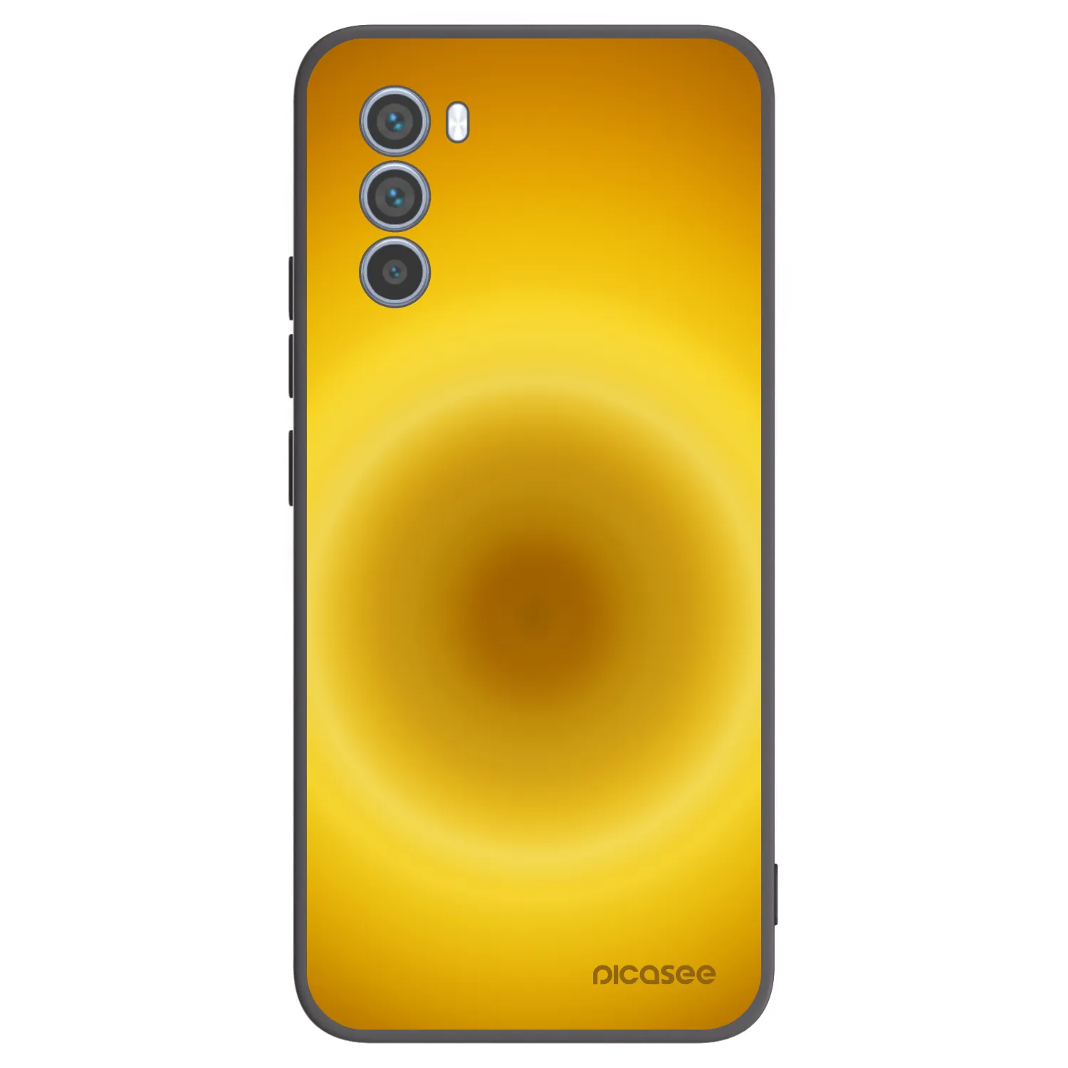 Picasee fekete szilikon tok az alábbi mobiltelefonokra Motorola Moto G62 - Solar Pulse