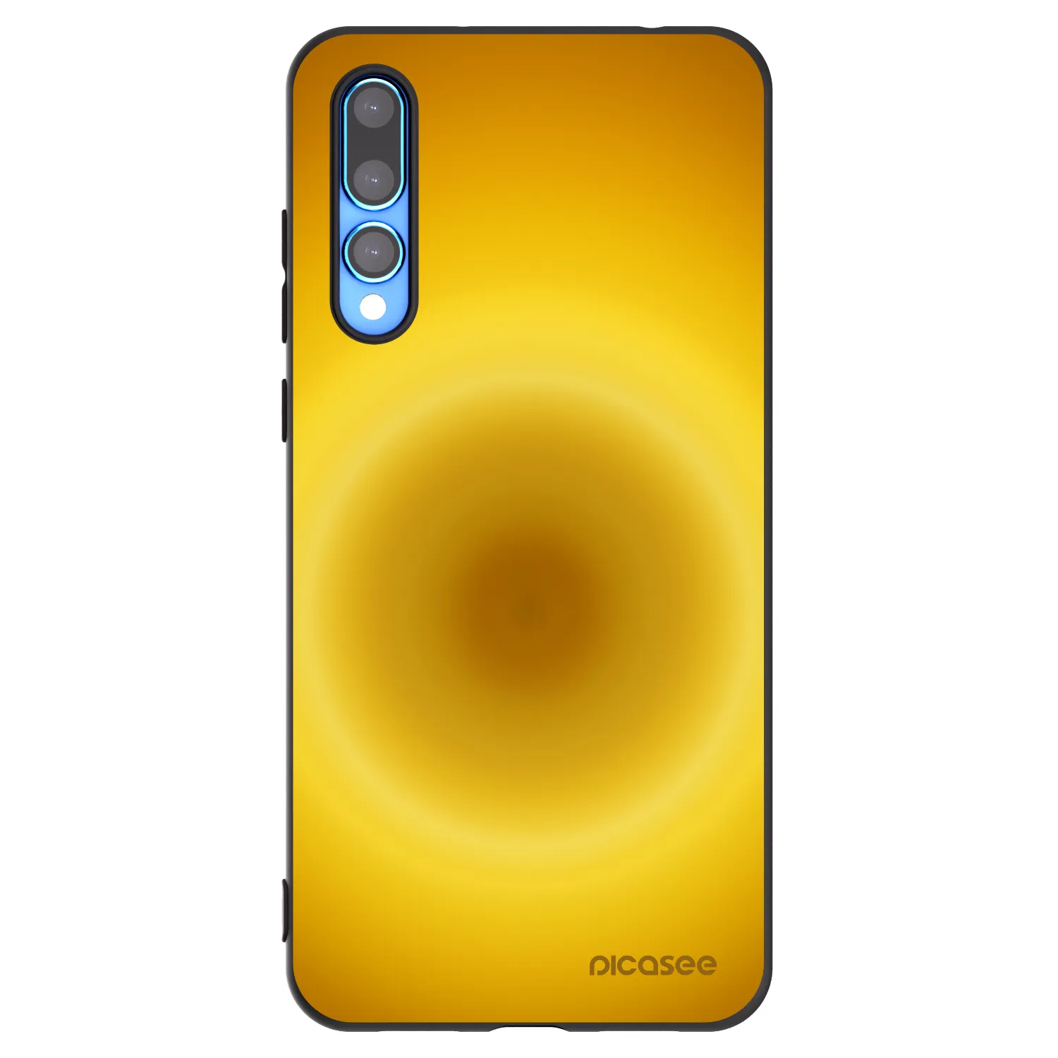 Picasee fekete szilikon tok az alábbi mobiltelefonokra Huawei P20 Pro - Solar Pulse
