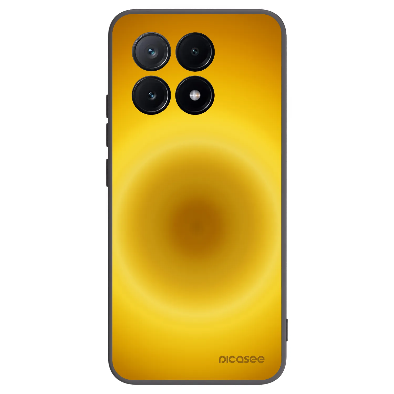 Picasee fekete szilikon tok az alábbi mobiltelefonokra Xiaomi Poco X6 Pro - Solar Pulse