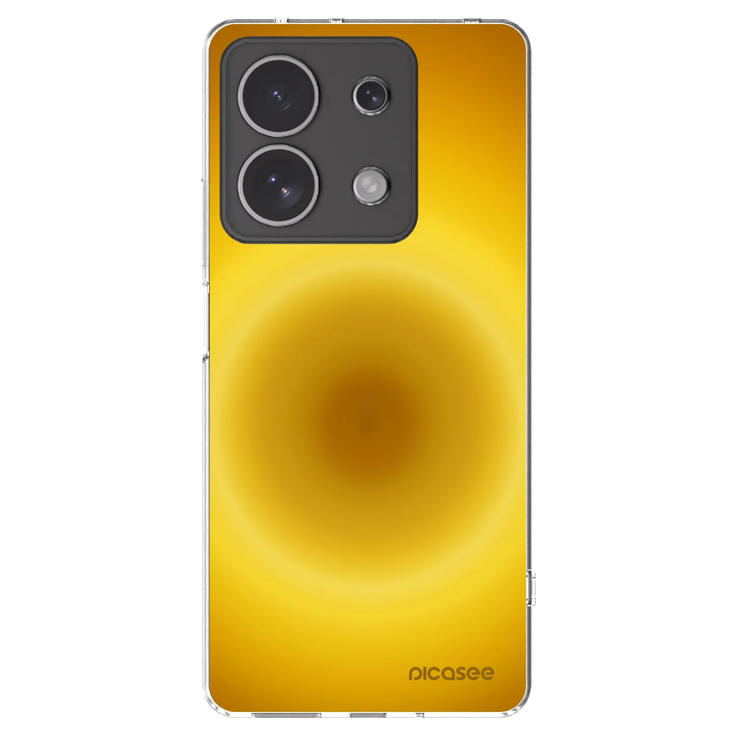 Picasee átlátszó szilikon tok az alábbi mobiltelefonokra Xiaomi Redmi Note 13 4G - Solar Pulse