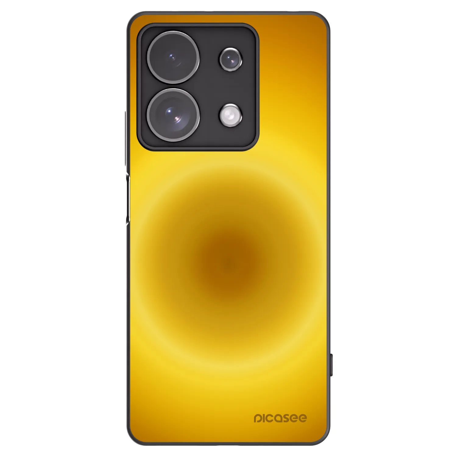 Picasee fekete szilikon tok az alábbi mobiltelefonokra Xiaomi Redmi Note 13 Pro 4G - Solar Pulse