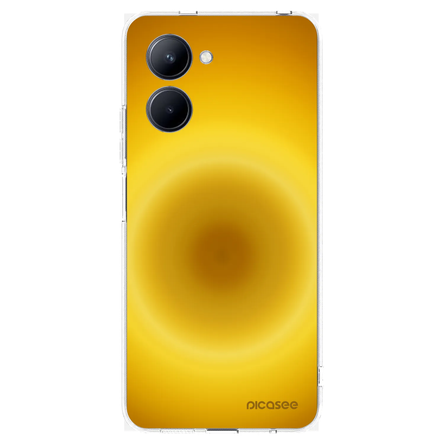 Picasee átlátszó szilikon tok az alábbi mobiltelefonokra Realme C33 (2023) - Solar Pulse